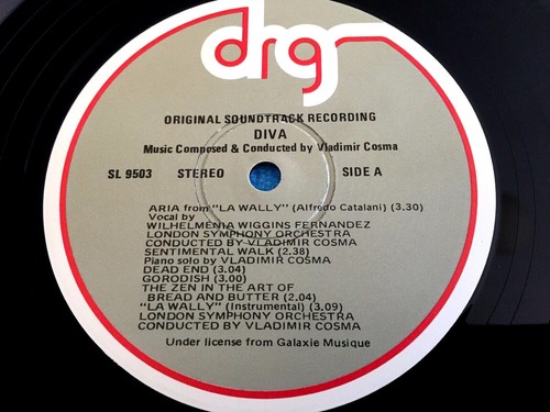 Diva - Original Soundtrack - Vladimir Cosma - Audiophile Pressing - 1982 Vinyl - Picture 5 of 6