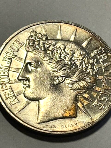 1988 France 100 Francs Silver XF++ #10698 - Picture 3 of 4