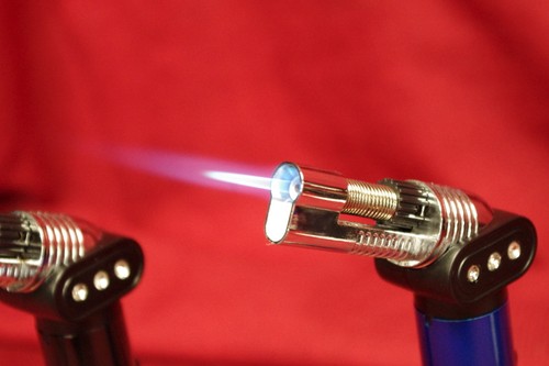 Jet Torch Butane Gas Lighter Windproof For Solder, Camping Cigar Cooking NEW #N4 - Picture 12 of 12