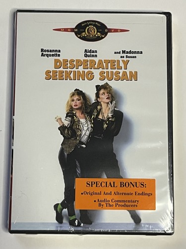 Desperately Seeking Susan 1985 DVD Madonna Rosanna Arquette NEW Sealed MGM