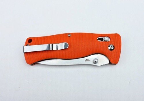 Ganzo G720-OR folding knife 440C Orange G10 - Picture 4 of 4