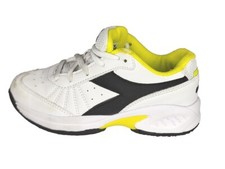 Diadora Kids Sneaker SZ 12.5 Athletic Shoe White Black Shoe
