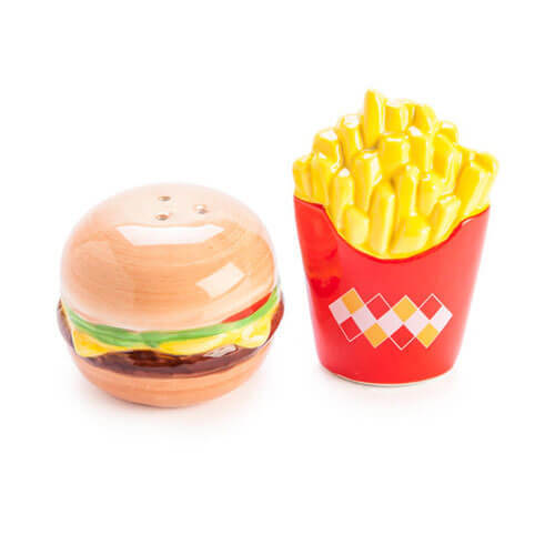 Novelty Salt and Pepper Set Kitchen Cute Design Novelty Ceramic Funny Faces - Imagen 2 de 5