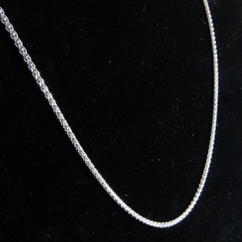 Solid 925 Sterling Silver Braided Wheat Chain Italian Spiga Necklace / Bracelet - Picture 35 of 73