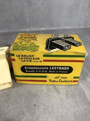 ビンテージおもちゃ　stereoscope LESTRADE Lestrade Standard & Simplex Stereo Viewers | 1950s 1960s