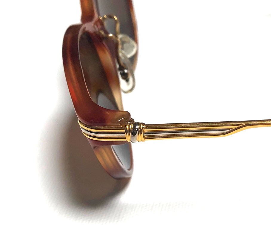 Cartier Vintage Sunglasses Aurore Rare New Old St… - image 3