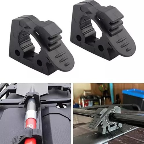 2/4 piezas abrazaderas de goma para automóvil hacha de pala soporte de montaje de liberación rápida de 30-40 mm - Imagen 3 de 16