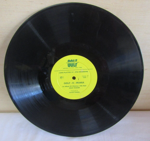Golf-O-Mania Vol. 1 GP-1 LP (Golf Comedy) Kermit Schafer - Picture 4 of 6