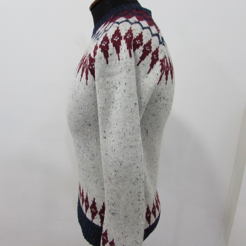 Maglione girocollo Alcott maglia misto lana islandese circonferenza petto 36/38 S UK Sku 7760 - Foto 4 di 13