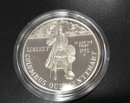 SILVER DOLLAR COMMEMORATIVE LOT 10 SILVER DOLLARS w/ 5-CLAD HALF DOLLARS (#3) - Picture 12 of 20