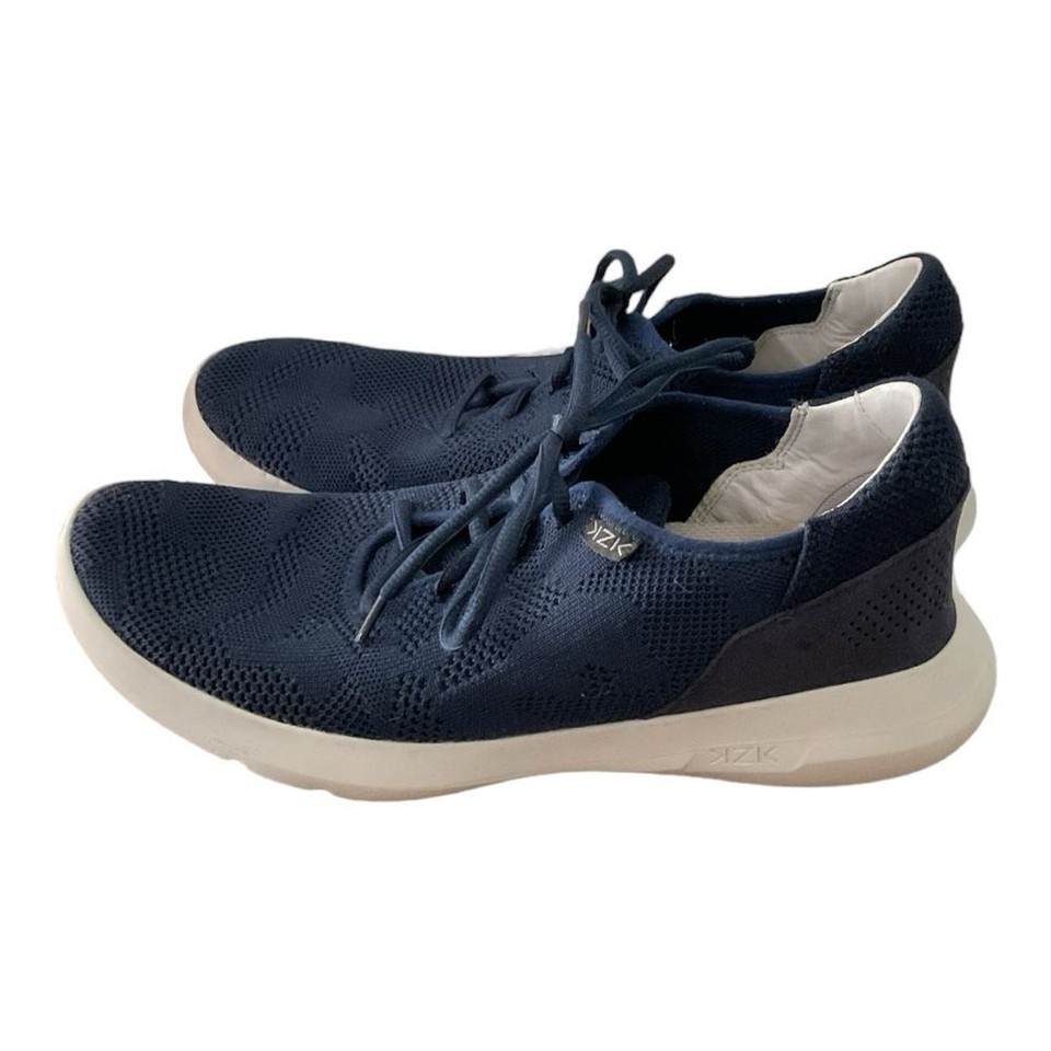 Men's Kizik Madrid blue, knit handsfree sneakers, size 10 eBay