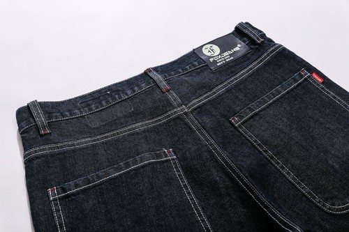 FOX JEANS Men's Scott Regular Fit Straight Denim Cargo Jeans Size 32-44 - Picture 7 of 12