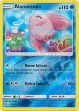 Alomomola 36/145 Guardians Rising Reverse Holo Moderate Play Pokemon DNA GAMES