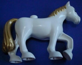 Lego Duplo 6153 CINDERELLA’S CARRIAGE Parts Horse Carriage Glass Slipper