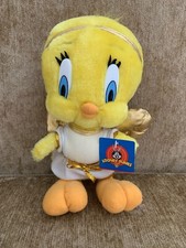 Tweety Bird 1999 Angel Plush Stuffed Toy Looney Tunes Time Warner Collectible