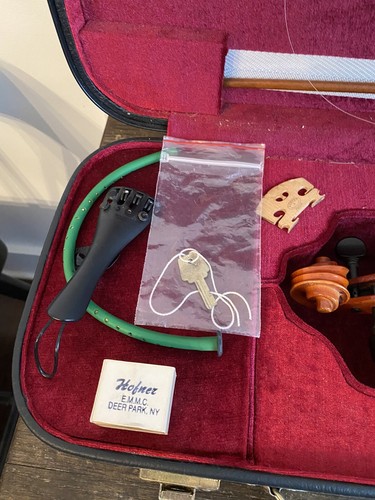 1987 Hans Wagner Model 93 4/4 Full Size Violin Gotz W. Germany W Very Nice Case - Picture 15 of 21