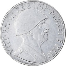 [#902888] Coin, Albania, Vittorio Emanuele III, 0.20 Lek, 1941, Rome, EF(40-45),