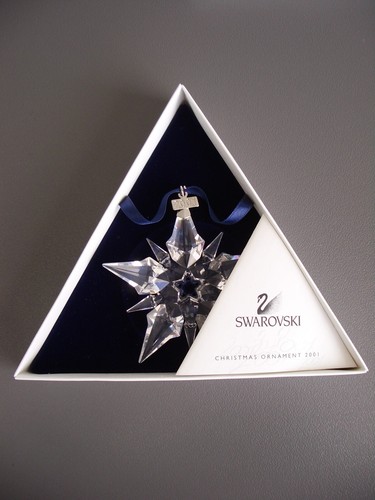 SWAROVSKI ANNUAL CHRISTMAS ORNAMENT JAHR 2001 - 267941 - RETIRED - NEU/OVP - Bild 3 von 15