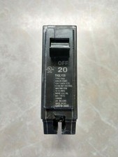 GE General Electric THQL1120 20-Amp 1-Pole 120/240VAC Breaker
