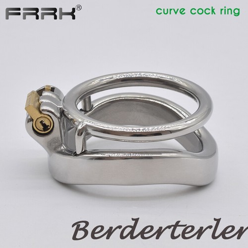 Stainless Steel Chastity Cage Anti Pullout Breathable Lock Male Chastity Device - Bild 11 von 28