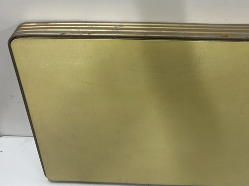 Vintage 1950s 1960s Child Dinette Play Table Formica Chrome Yellow Folds Down - 第 16/21 張圖片