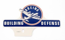 Topper de matrícula - "Boeing Building Defense", B-17 Home Front Segunda Guerra Mundial Off-0110