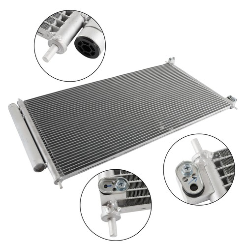 Condensador de CA de aluminio para Acura ILX Honda Civic DX EX GX HF LX SE Si 3965 - Imagen 2 de 10