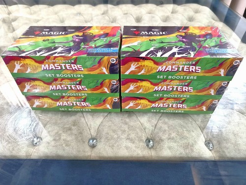 MTG Commander Masters Set Booster Box 24Packs English Factory Sealed Magic CMM - Picture 12 of 12