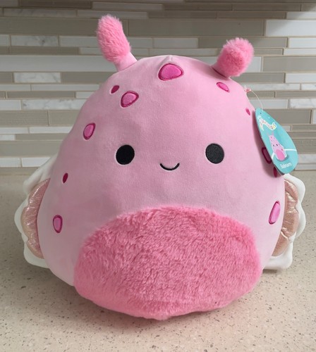 Squishmallows Shabnam The Pink Sea Slug 12” Peluche Suave con Etiquetas RARO - Imagen 1 de 5