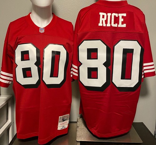 JERRY RICE '94 San Francisco 49ers MITCHELL & NESS Throwback LEGACY Jersey S-XXL - Picture 1 of 4