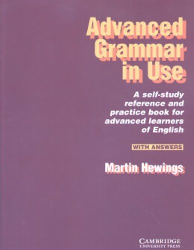 Advanced Grammar in Use With answers by Hewings, Martin 0521498686 FREE Shipping - Bild 1 von 2