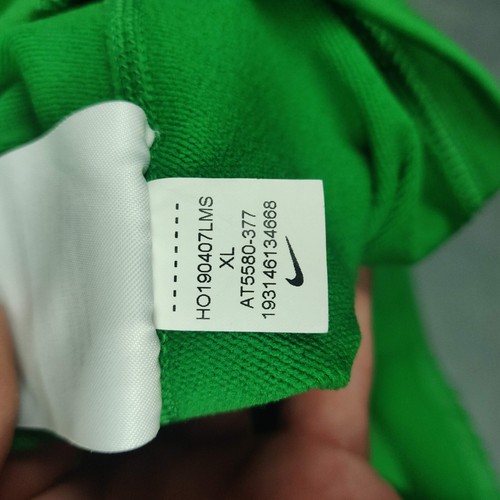 Nike Oregon Ducks Compression Shirt Mens XL Green Dri Fit Long Sleeve Mock Neck - Picture 7 of 9