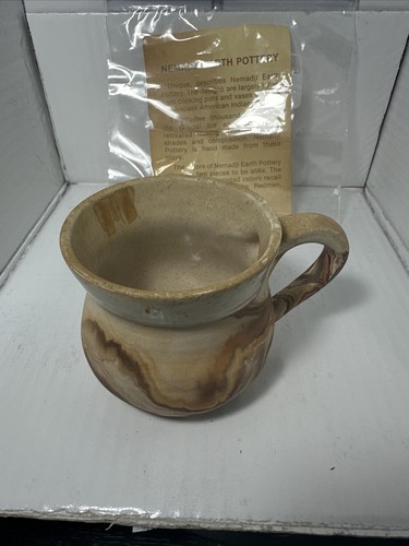 Nemadji Keramik Vintage 3 Stück 1 Becher und 2 Vasen - Bild 8 von 11