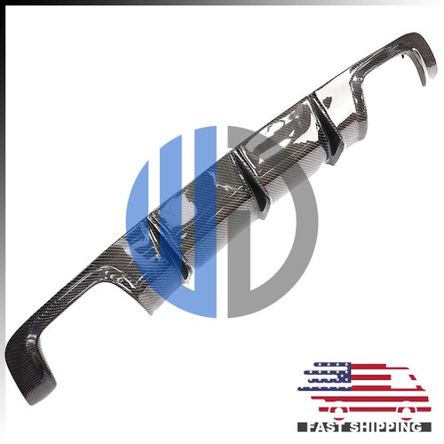FOR 1998 1999 2000 2001 2002 2003 BMW E39 M5 W Style Carbon Fiber Rear Diffuser - Picture 4 of 5