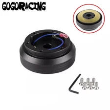 Black Steering Wheel Short Hub Adapter For Camry Corolla Tacoma Yaris 4Runner