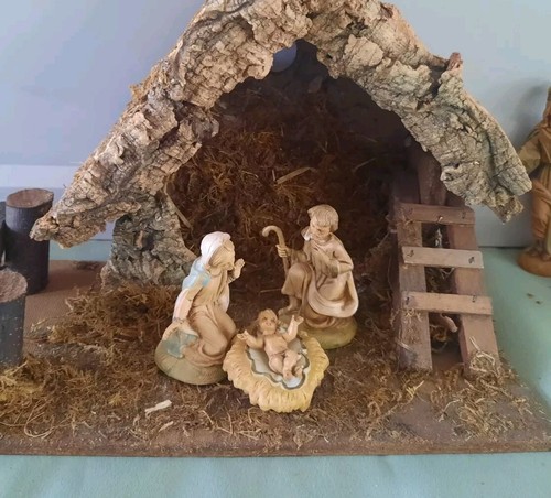 Vintage Fontanni Nativity Set New Without Box Plus 3 Wise Men - Picture 2 of 10
