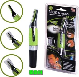 Micro Touch MAX Haartrimmer Nasenhaar Trimmer Augenbrauen Rasierer Ohren NEU