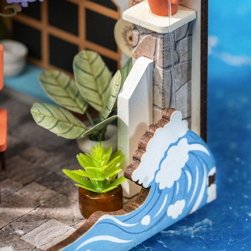 Rolife DIY Modern Mini Wooden Dollhouse With Furniture Miniature House Kids Toys - Picture 15 of 25