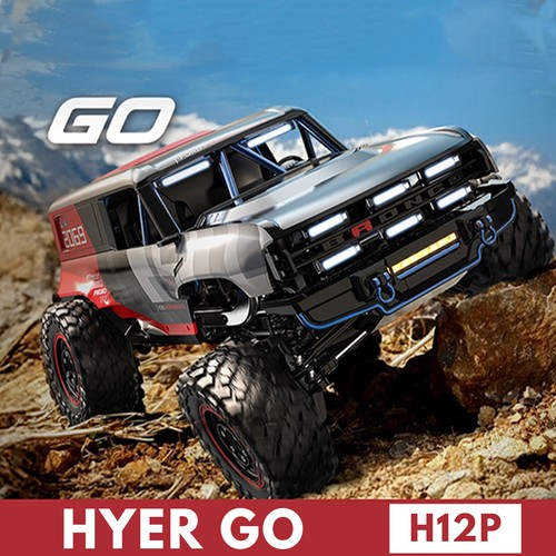 MJX H12P 1:12 4WD Off-road RC Car with LED Light Climbing Trucks Car Kids Toyspy - Picture 2 of 9