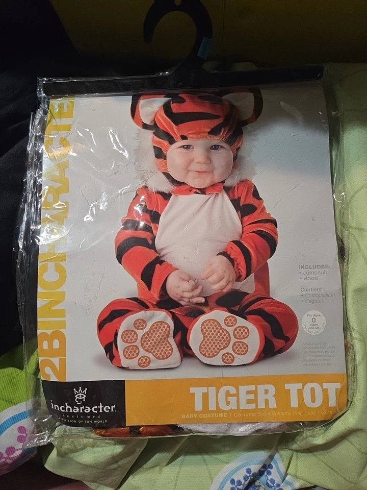 Disfraz Unisex-Bebé Infantil Tigre Talla 18-24 Meses Foto 2 de 4