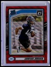 2024 Donruss #390 Jawhar Jordan Optic Rated Rookies Preview Red Wave