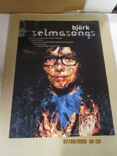 BJORK Selmasongs Promo Poster New! Unused! 2000 Elektra Entertainment