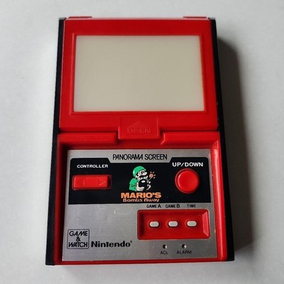 Nintendo Game & Watch Mario's Bomb Away Panorama Screen