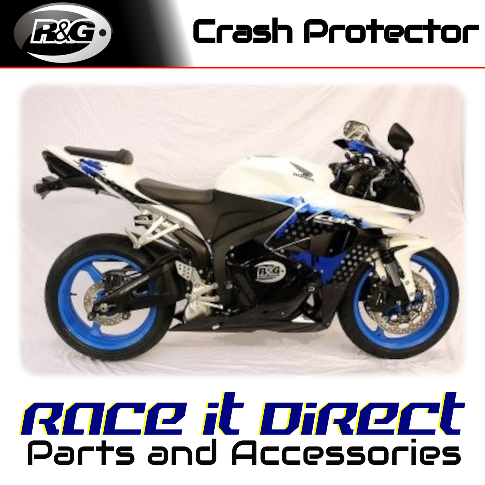 Crash Protectors for Honda CBR600RR 2009-2012 Aero R&G