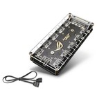 5V 3-Pin RGB 10 Hub Splitter SATA Power Interface ARGB Adapter Extension Cable