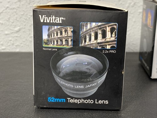 Vivitar 0,43 Weitwinkel & 2,2x Teleobjektive 52mm mit HD4 Optik - Bild 5 von 22