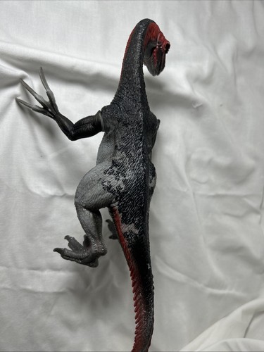 Schleich Therizinosaurus Prehistoric Dinosaur 8" Figure Toy, Moveable Jaw, 2013 - Picture 5 of 9