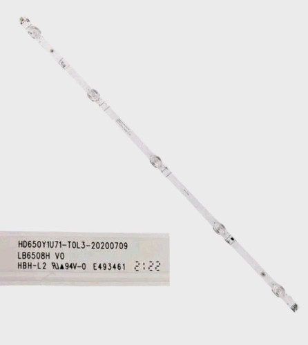 ⭐(Neu)Hisense 65R6E4 65R6G 65A65H LED STRIP LB6508H V0(HD650Y1U71-TOL3-20200709) - Bild 1 von 3