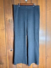 BETABRAND Size XL Petite Charcoal Gray Yoga Stretch Slacks Pant - VGC