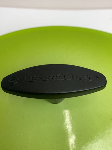 Le Creuset Sensation 25cm Kiwi Green Two-Handed Pot Cookware USED - Picture 6 of 8